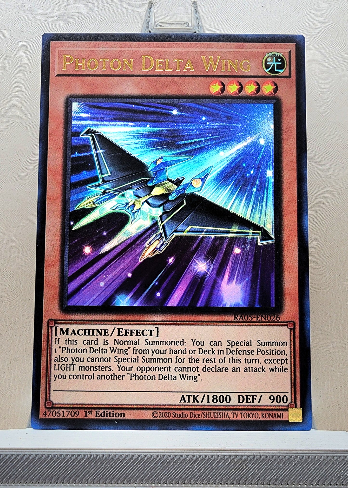 Yugioh! 1x Photon Delta Wing (RA05 - Ultra Rare) 1st Edition