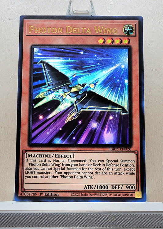 Yugioh! 1x Photon Delta Wing (RA05 - Ultra Rare) 1st Edition
