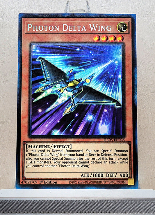 Yugioh! 1x Photon Delta Wing (RA05 - Prismatic Collectors Rare) 1st Edition