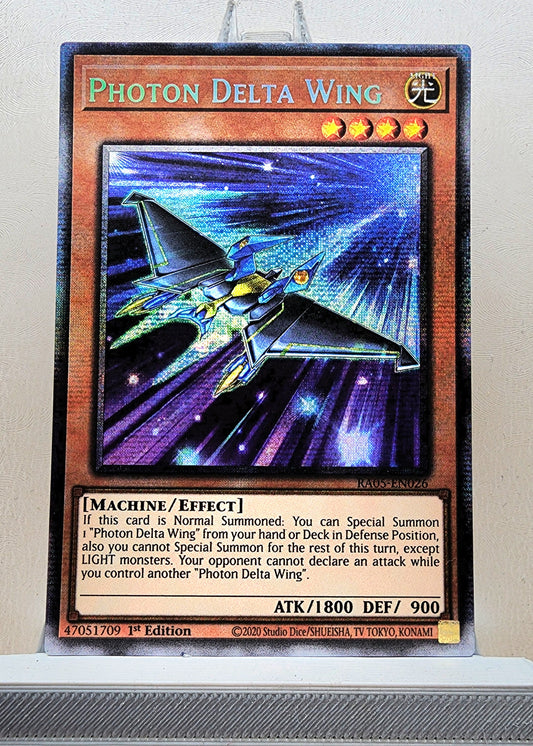 Yugioh! 1x Photon Delta Wing (RA05 - Starlight Rare) 1st Edition