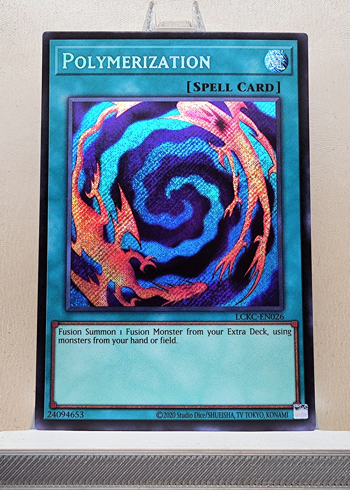 Yugioh! 1x Polymerization (LCKC - Secret Rare) Unli Edition