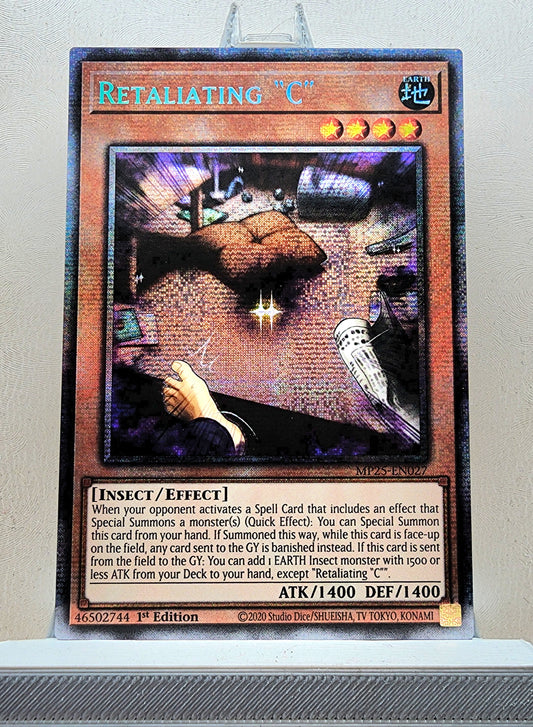 Yugioh! 1x Retaliating "C" (MP25 - Starlight Rare) 1st Edition