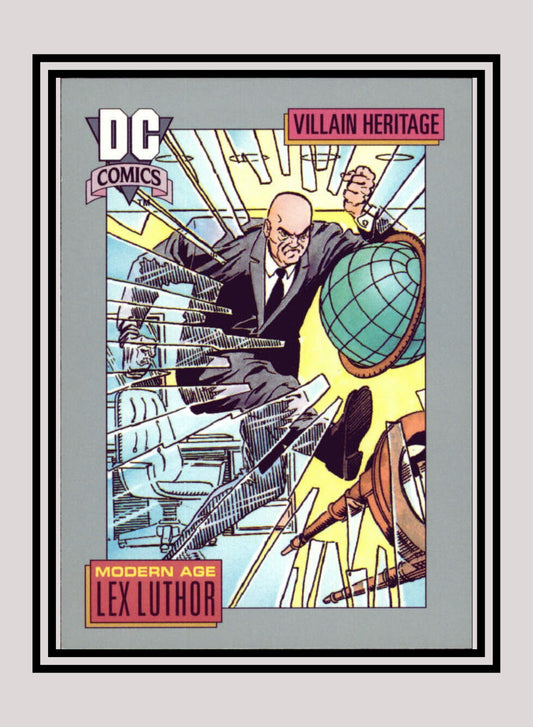 DC! 1x Modern Age Lex Luthor - Base (#027 - 1991 Impel DC Cosmic Cards)