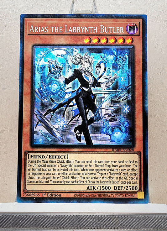 Yugioh! 1x Arias the Labrynth Butler (RA05 - Prismatic Collectors Rare) 1st Edition