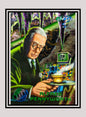 DC! 1x Alfred Pennyworth - Base Metal (#029 - 1995 Fleer Batman Forever Metal)