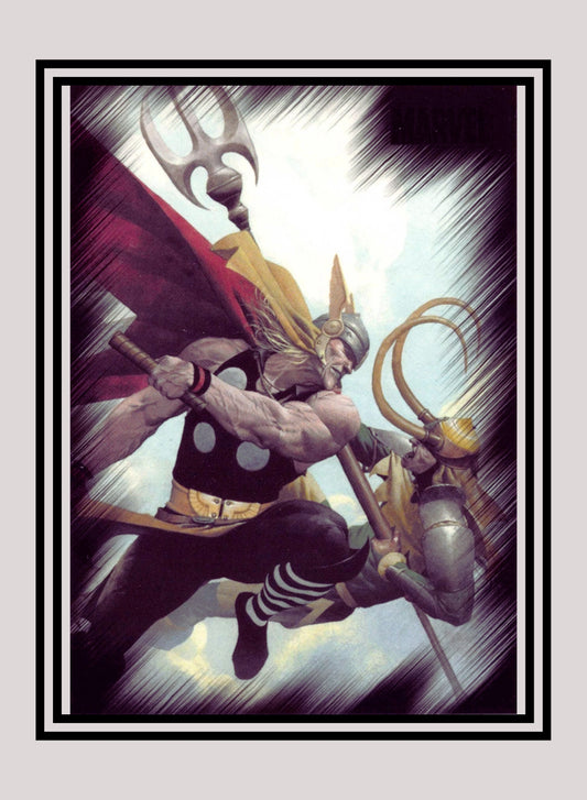 Marvel! 1x Thor vs. Loki - Base (#02 - 2010 Rittenhouse Marvel Heroes & Villains)