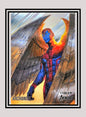 Marvel! 1x Archangel - Base (#02 - 2022 Fleer Ultra Avengers)
