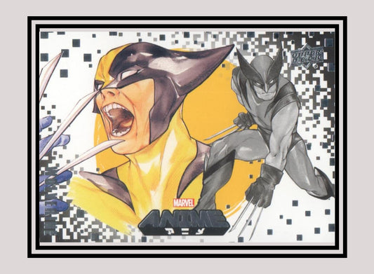 Marvel! 1x Wolverine - Base (#02 - 2020 Upper Deck Marvel Anime)