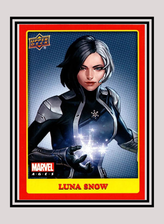 Marvel! 1x Luna Snow - Base (#002 - 2020 Upper Deck Marvel Ages)