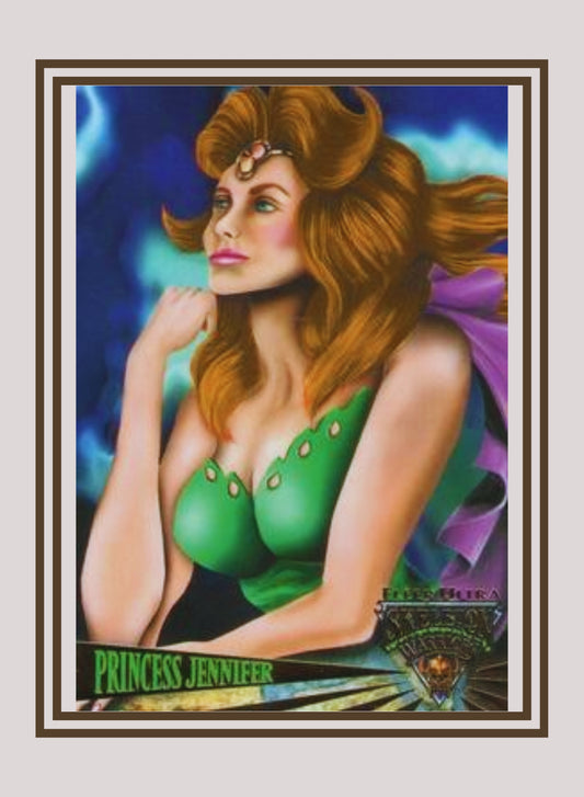 1x Princess Jennifer - Base (#002 - 1995 Fleer Ultra Skeleton Warriors)