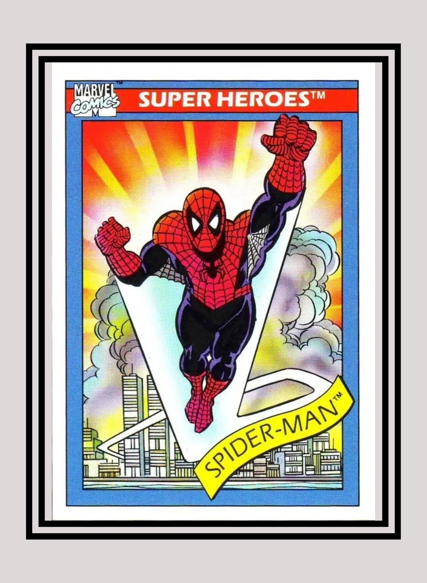 Marvel! 1x Cosmic Spider-Man - Base (#030 - 1990 Impel Marvel Universe Series I)