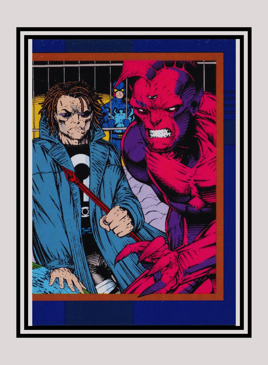 DC! 1x Foes of the Justice League - Base (#030 - 1993 Skybox DC Cosmic Teams)