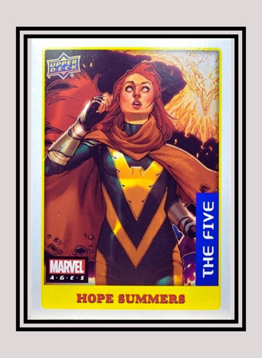 Marvel! 1x Hope Summers - Sticker (#030 - 2020 Upper Deck Marvel Ages)