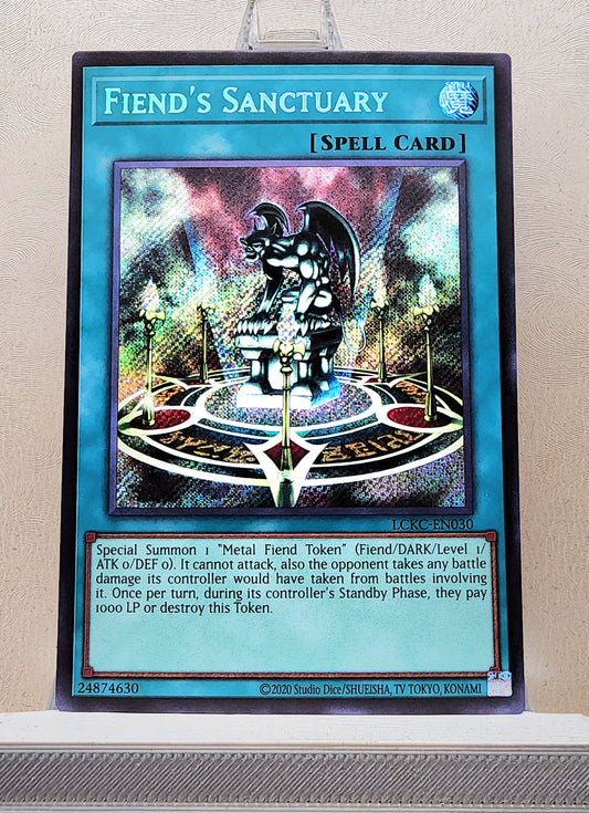 Yugioh! 1x Fiend's Sanctuary (LCKC - Secret Rare) Unli Edition