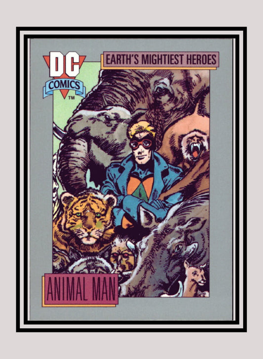 DC! 1x Animal Man - Base (#031 - 1991 Impel DC Cosmic Cards)