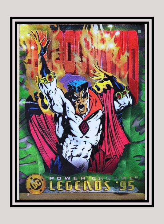 DC! 1x Bloodwynd - Power Chrome (#031 - 1995 SkyBox DC Power Chrome Legends)