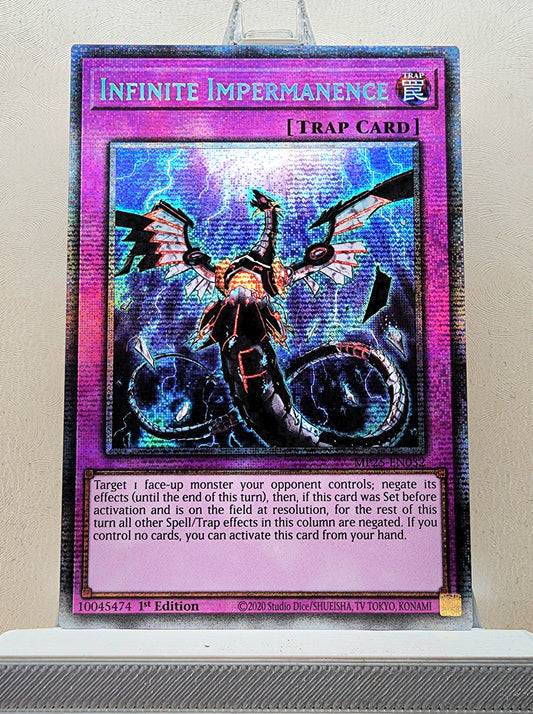 Yugioh! 1x Infinite Impermanence (MP25 - Starlight Rare) 1st Edition