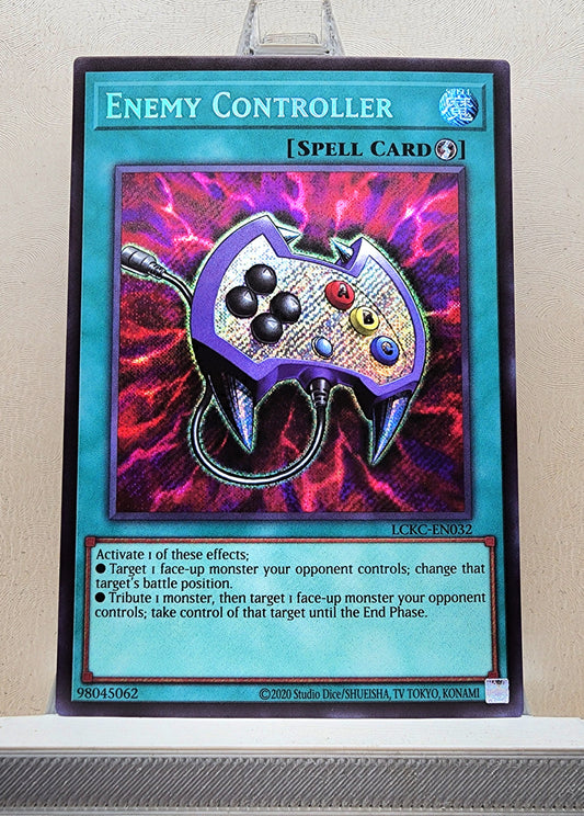 Yugioh! 1x Enemy Controller (LCKC - Secret Rare) Unli Edition
