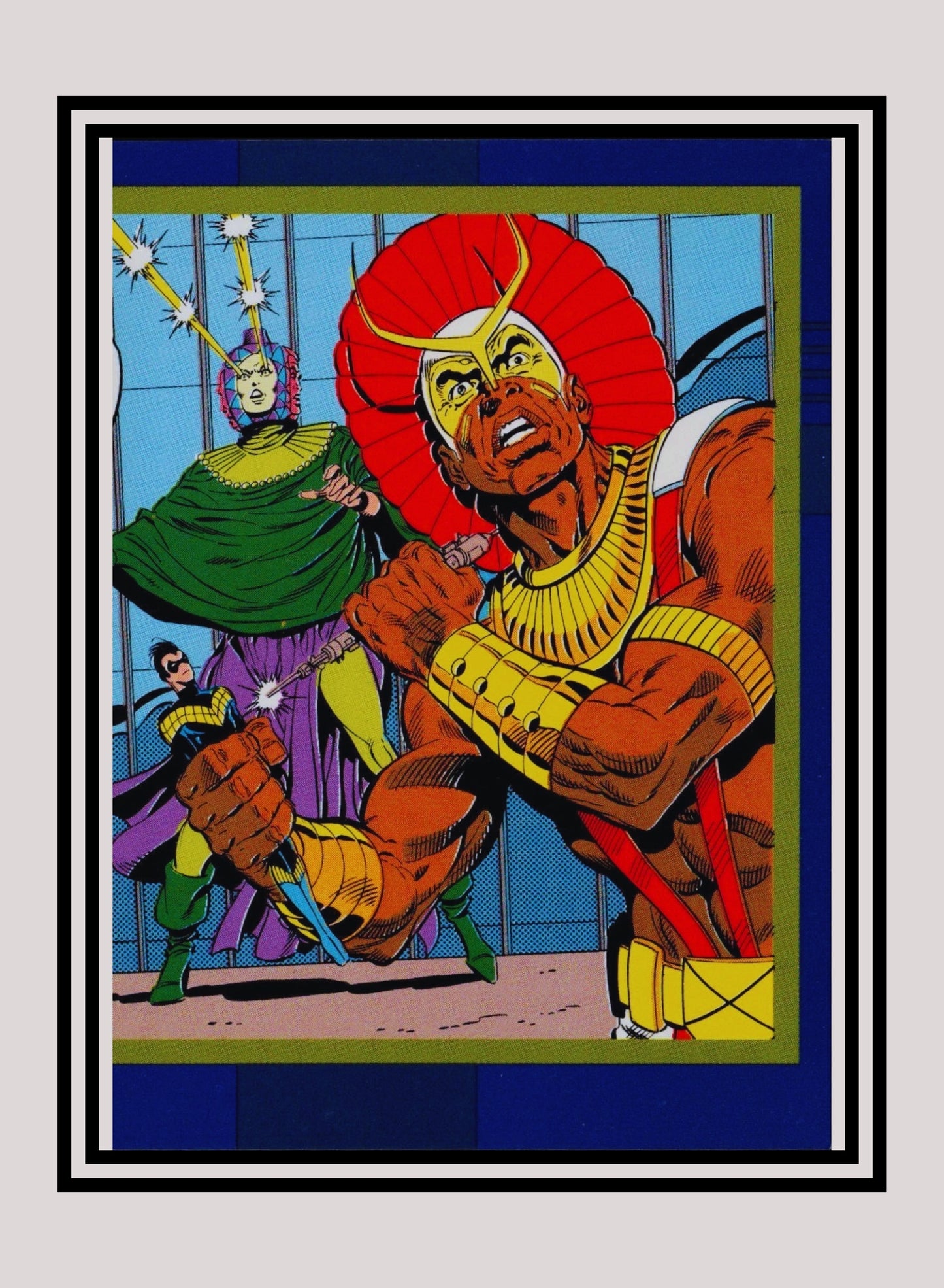 DC! 1x Society of Sin - Base (#033 - 1993 Skybox DC Cosmic Teams)