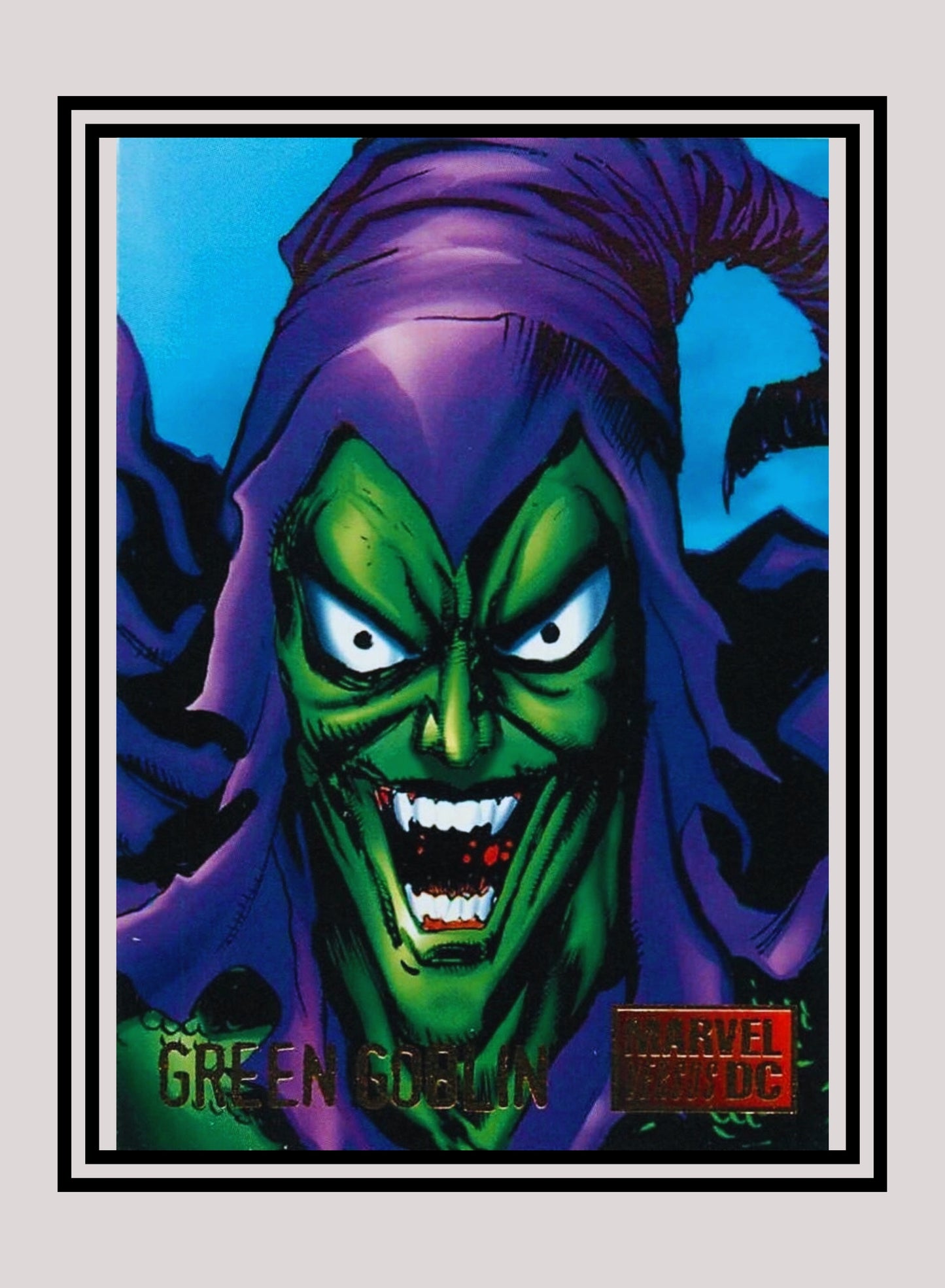 Marvel! 1x Green Goblin - Base (#033 - 1995 Fleer DC vs. Marvel Comics)