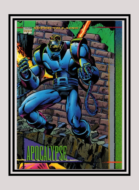 Marvel! 1x Apocalypse - Base (#033 - 1993 Skybox Marvel Universe Series 4)