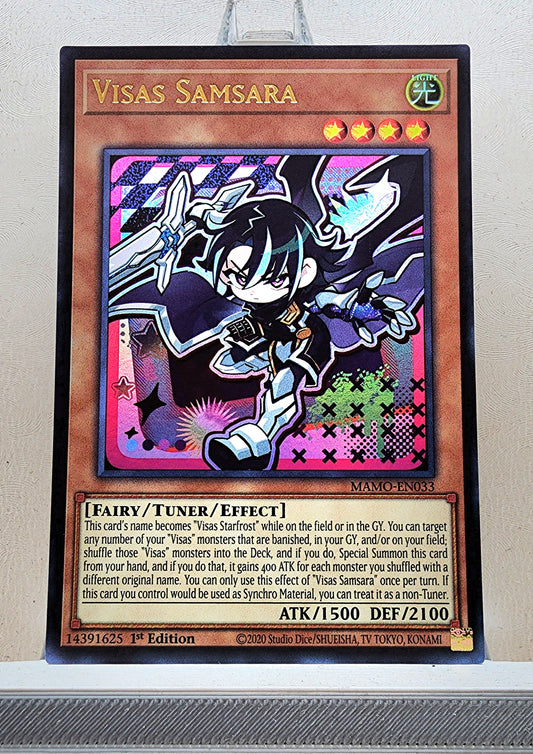 Yugioh! 1x Visas Samsara Chibi Artwork (MAMO - Ultra Rare) 1st Edition