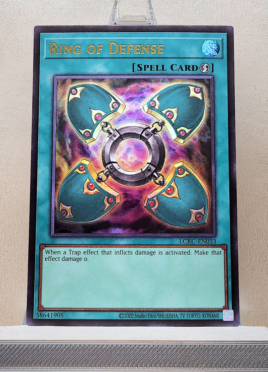 Yugioh! 1x Ring of Defense (LCKC - Ultra Rare) Unli Edition
