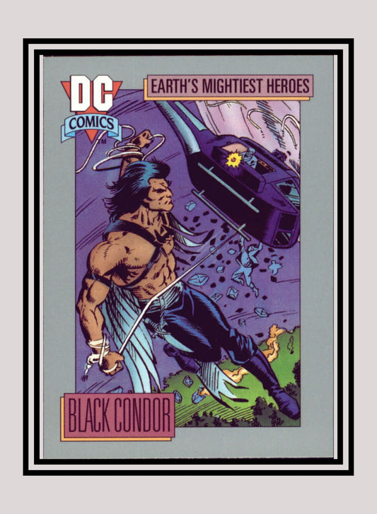 DC! 1x Black Condor - Base (#034 - 1991 Impel DC Cosmic Cards)