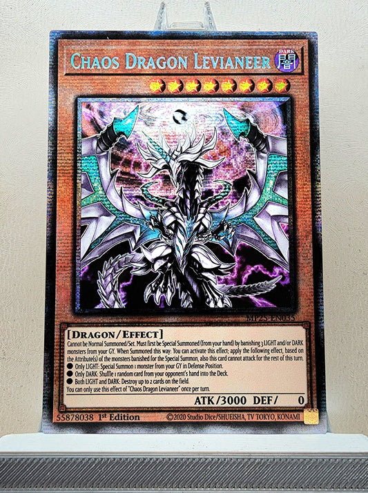 Yugioh! 1x Chaos Dragon Levianeer (MP25 - Starlight Rare) 1st Edition