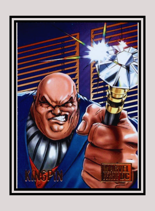 Marvel! 1x Kingpin - Base (#035 - 1995 Fleer DC vs. Marvel Comics)