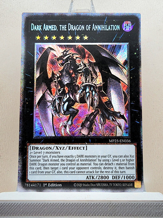 Yugioh! 1x Dark Armed, the Dragon of Annihilation (MP25 - Starlight Rare) 1st Edition