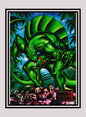 Marvel! 1x Lizard - Base (#036 - 1995 Fleer DC vs. Marvel Comics)