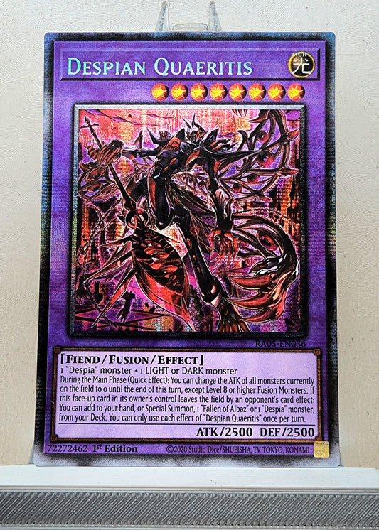 Yugioh! 1x Despian Quaeritis (RA05 - Starlight Rare) 1st Edition