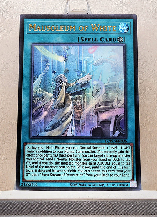 Yugioh! 1x Mausoleum of White (LCKC - Ultra Rare) Unli Edition
