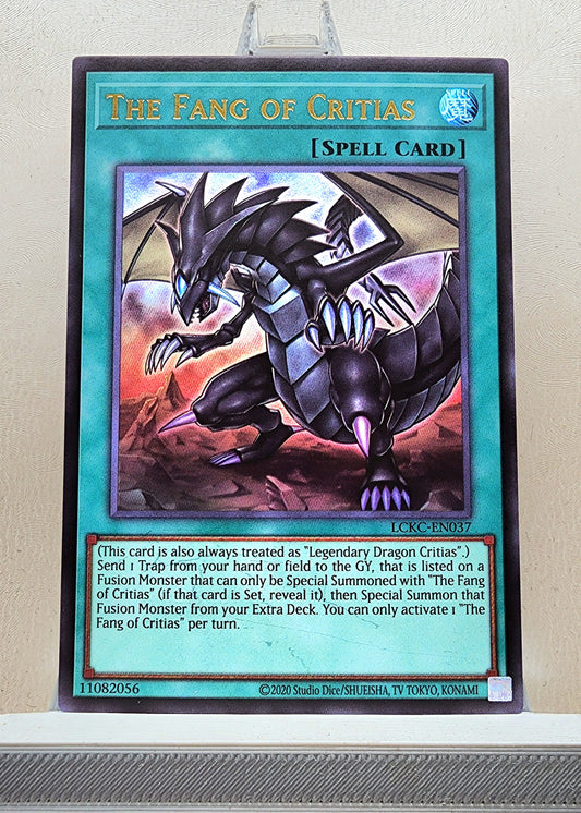 Yugioh! 1x The Fang of Critias (LCKC - Ultra Rare) Unli Edition