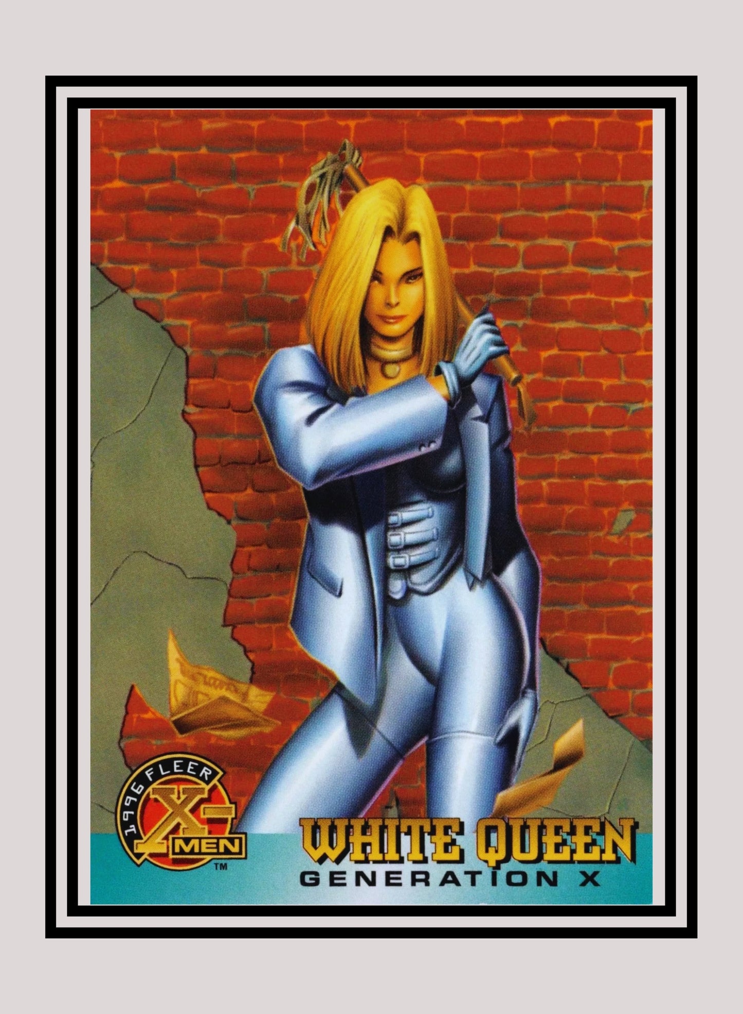 Marvel! 1x White Queen - Base (#038 - 1996 Fleer X Men)