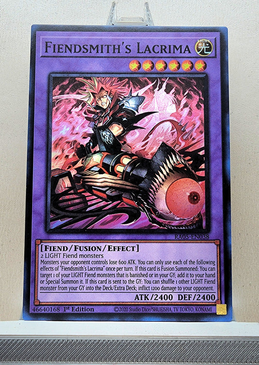 Yugioh! 1x Fiendsmith's Lacrima (RA05 - Super Rare) 1st Edition