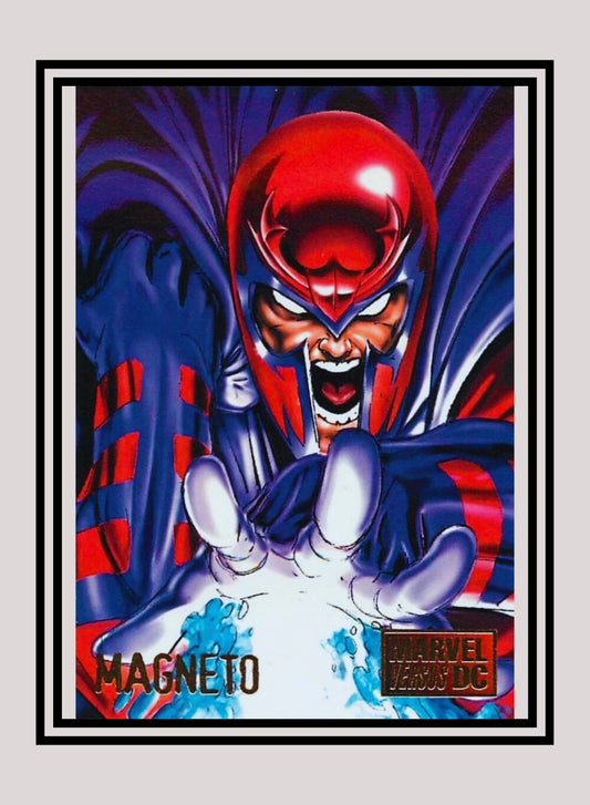 Marvel! 1x Magneto - Base (#038 - 1995 Fleer DC vs. Marvel Comics)
