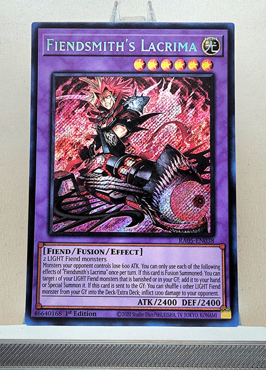 Yugioh! 1x Fiendsmith's Lacrima (RA05 - Secret Rare) 1st Edition