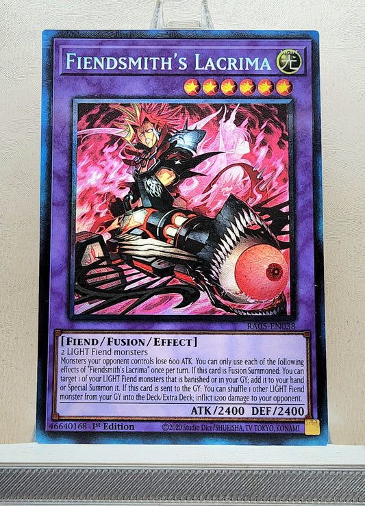 Yugioh! 1x Fiendsmith's Lacrima (RA05 - Prismatic Collectors Rare) 1st Edition