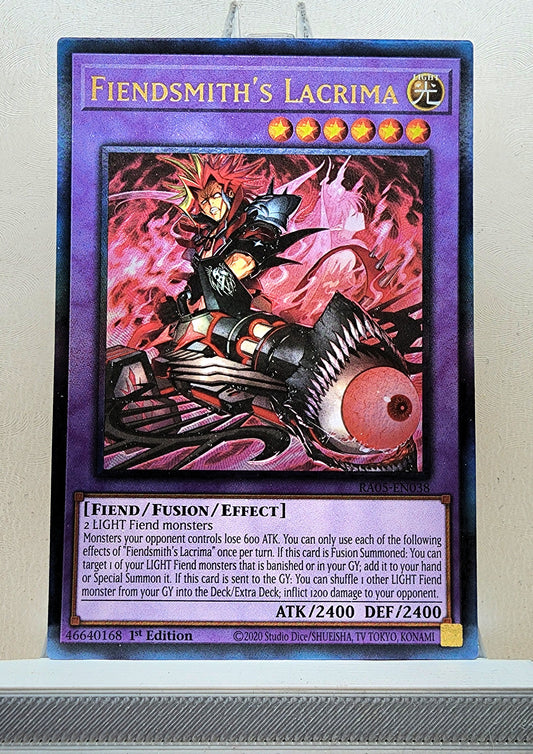 Yugioh! 1x Fiendsmith's Lacrima (RA05 - Prismatic Ultimate Rare) 1st Edition
