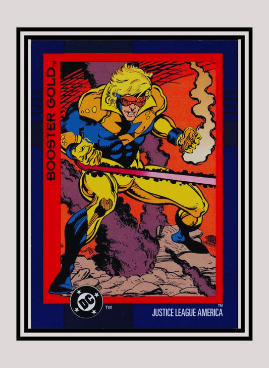 DC! 1x Booster Gold - Base (#039 - 1993 Skybox DC Cosmic Teams)