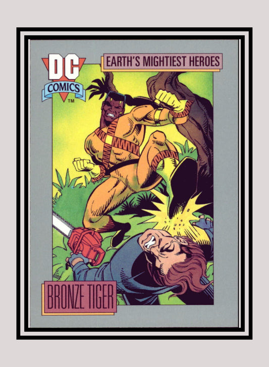 DC! 1x Bronze Tiger - Base (#039 - 1991 Impel DC Cosmic Cards)