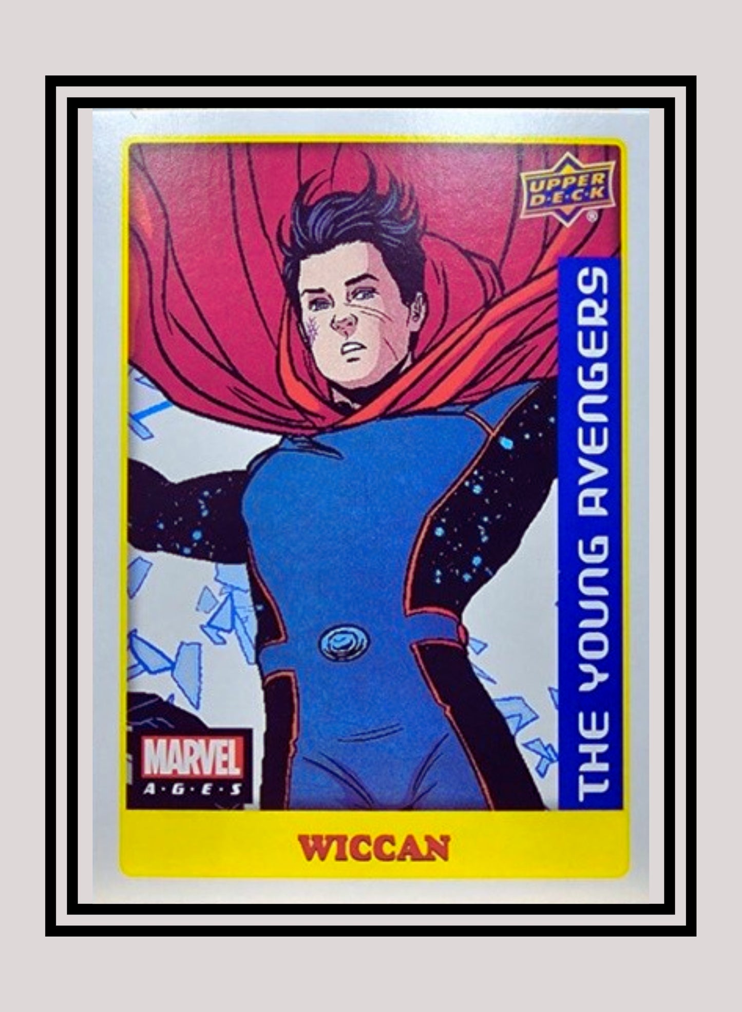 Marvel! 1x Wiccan - Sticker (#039 - 2020 Upper Deck Marvel Ages)