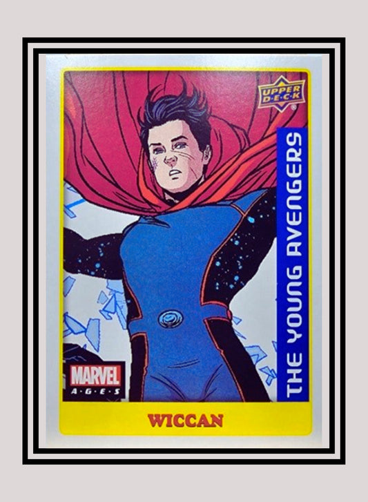 Marvel! 1x Wiccan - Sticker (#039 - 2020 Upper Deck Marvel Ages)
