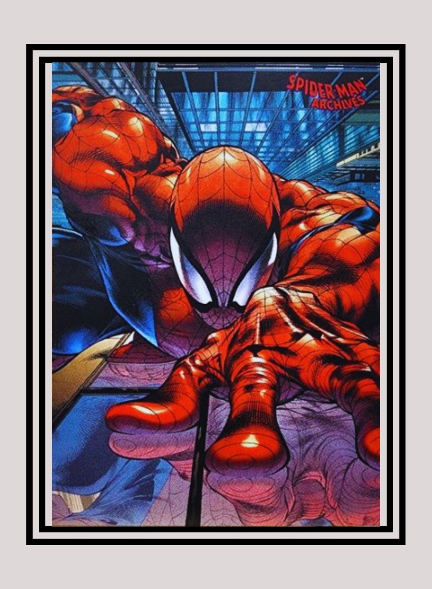 Marvel! 1x Wall-Crawling - Base (#03 - 2009 Rittenhouse Spiderman Archives)