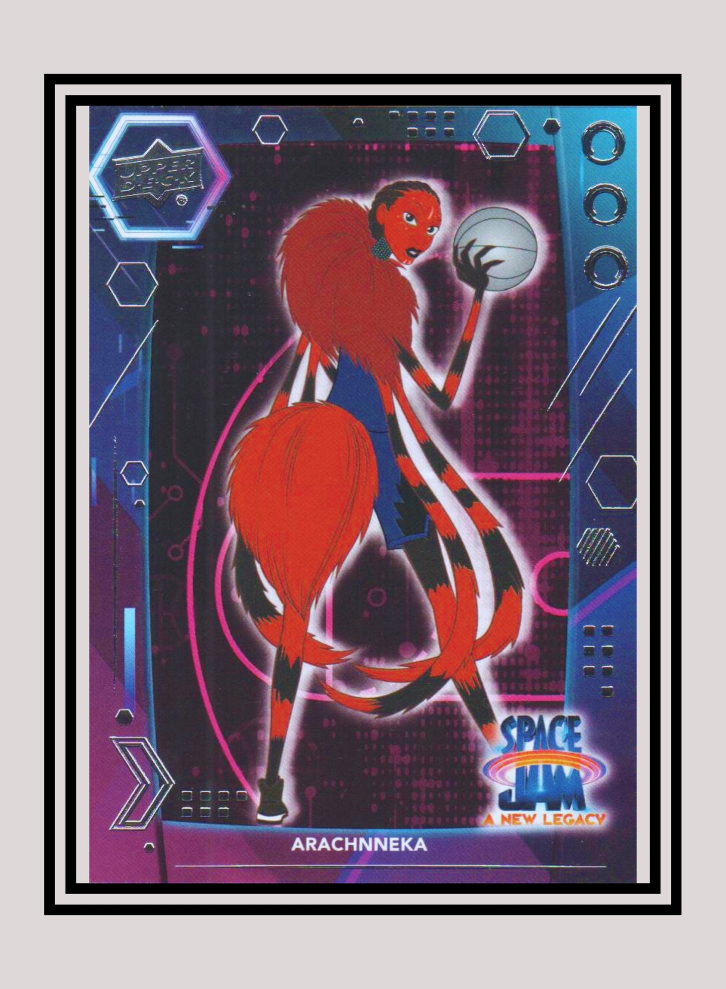 1x Arachnneka - Base/Blue Parallel (#03 - 2021 Upper Deck Space Jam: A New Legacy)