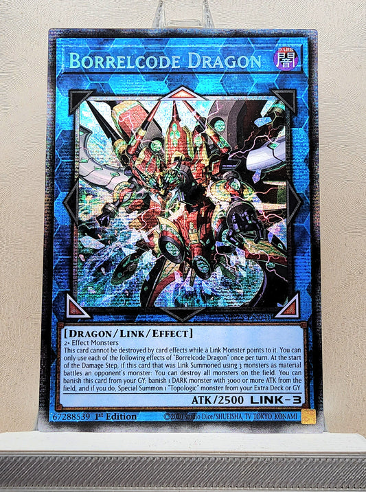 Yugioh! 1x Borrelcode Dragon (MP25 - Starlight Rare) 1st Edition
