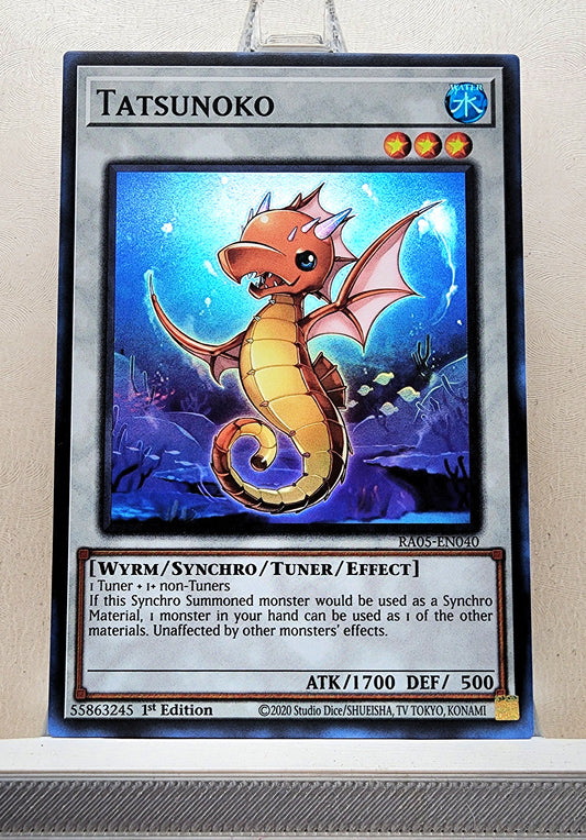 Yugioh! 1x Tatsunoko (RA05 - Super Rare) 1st Edition