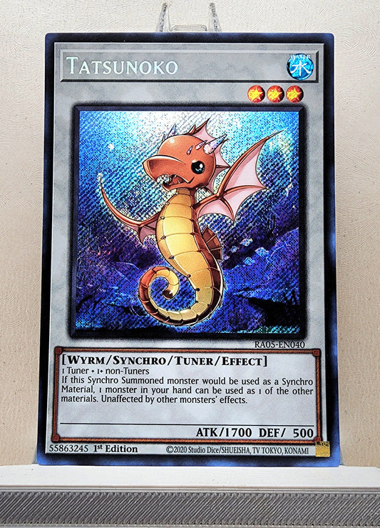 Yugioh! 1x Tatsunoko (RA05 - Secret Rare) 1st Edition